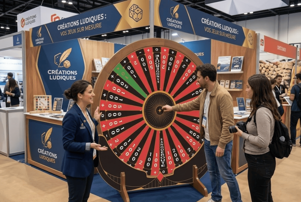 roue de la fortune salon professionnel