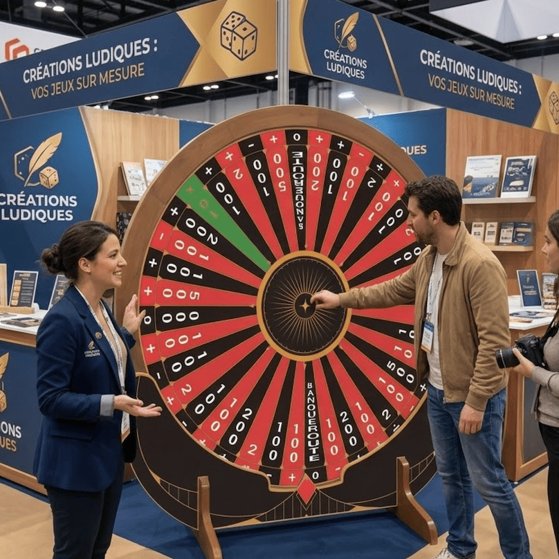 roue de la fortune salon professionnel